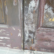 玄関ドア　塗替えの画像